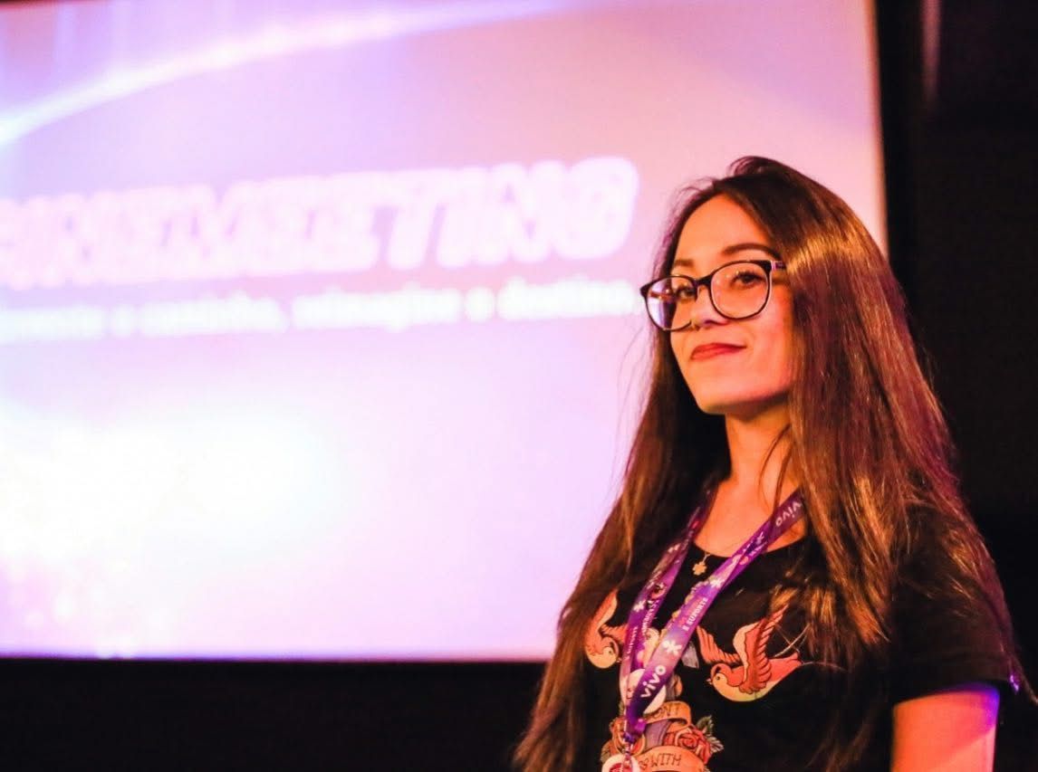 Luciane Otto · no palco